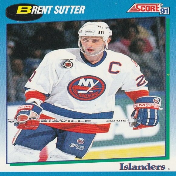 Brent Sutter Hockey Card Collection - Picture 4 of 8